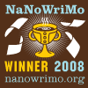OfficialNaNoWriMo 2008 Winner